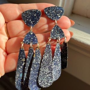 We Dream In Color Galaxy Dangle Earrings